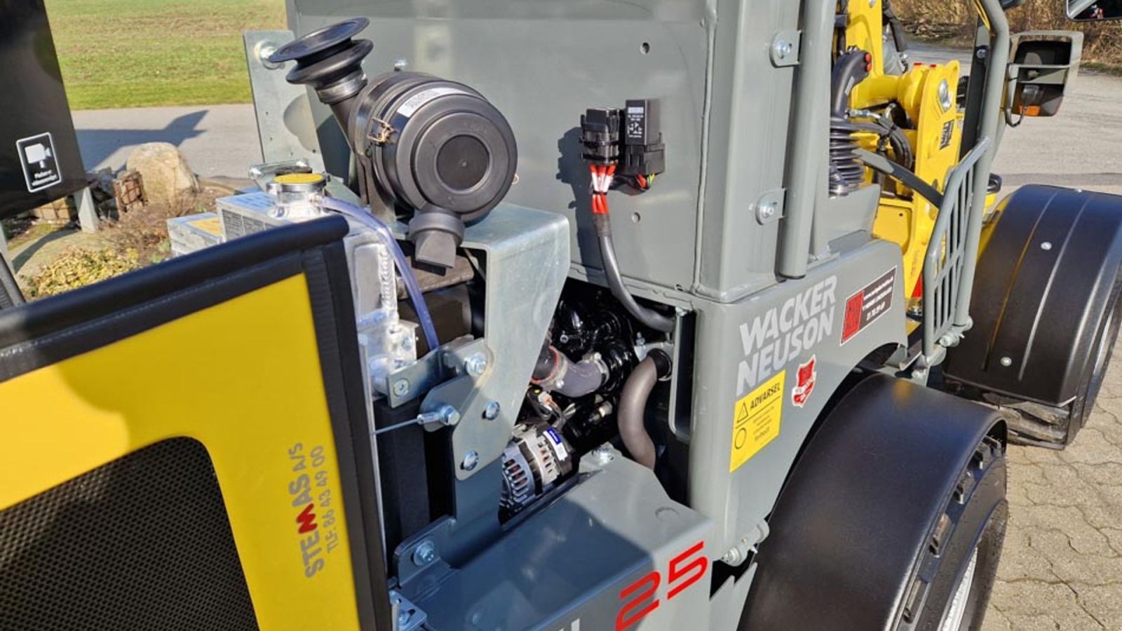 Kompaktlader van het type Wacker Neuson WL25, Gebrauchtmaschine in Vrå (Foto 13)