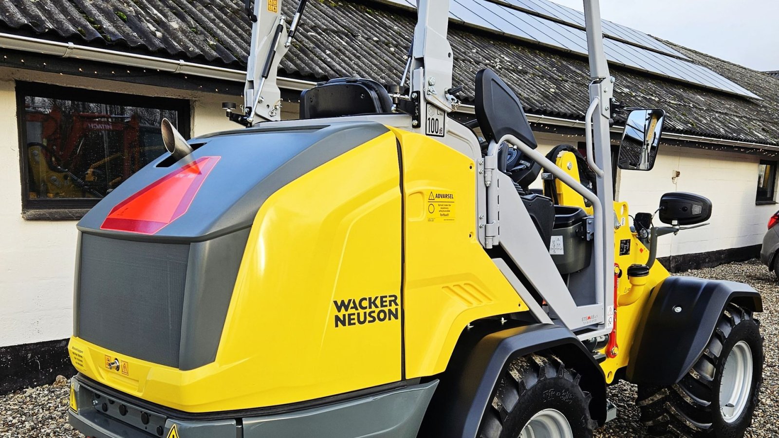 Kompaktlader des Typs Wacker Neuson WL28 / fabriksny - år 2024 / pæn udstyret og høj løftekraft, Gebrauchtmaschine in Arden (Bild 8)