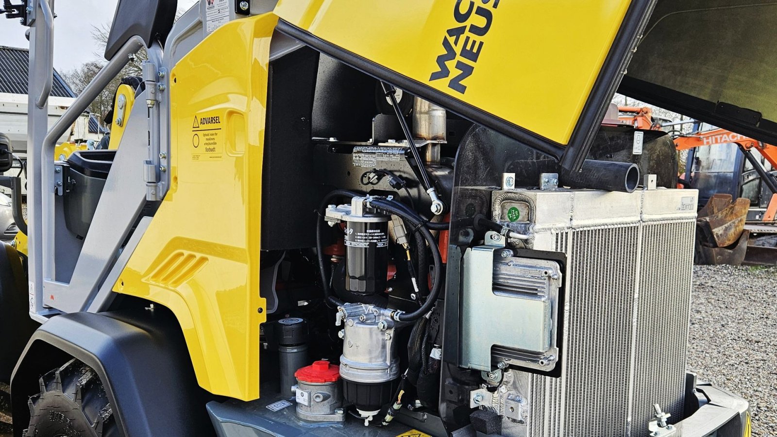 Kompaktlader des Typs Wacker Neuson WL28 / fabriksny - år 2024 / pæn udstyret og høj løftekraft, Gebrauchtmaschine in Arden (Bild 25)