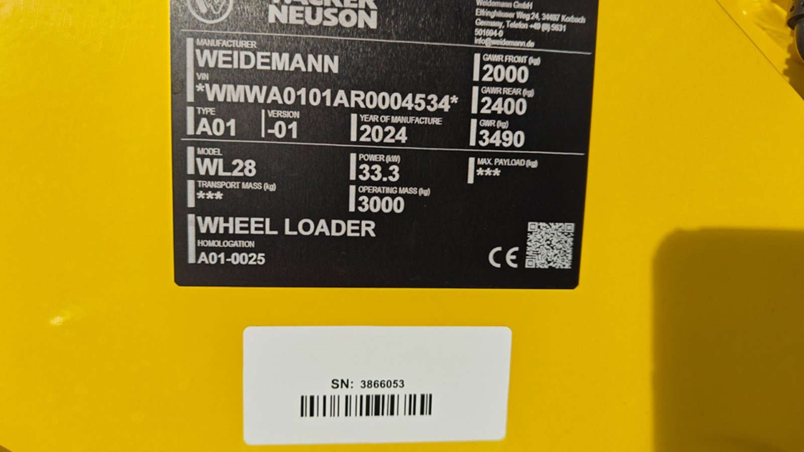 Kompaktlader типа Wacker Neuson WL28, Gebrauchtmaschine в Vrå (Фотография 17)