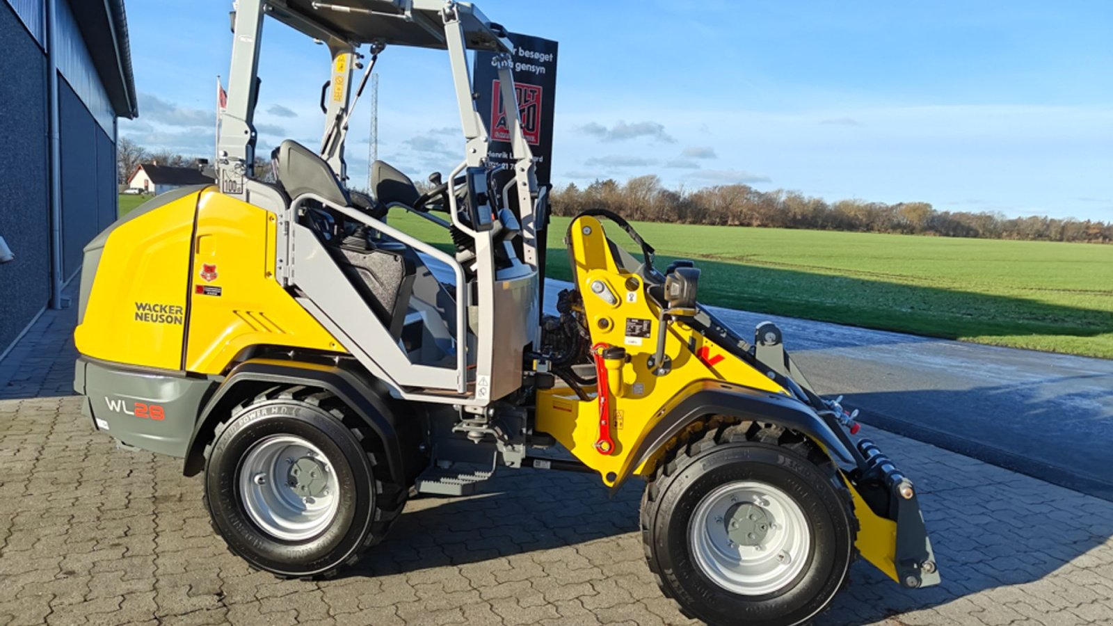 Kompaktlader van het type Wacker Neuson WL28, Gebrauchtmaschine in Vrå (Foto 2)