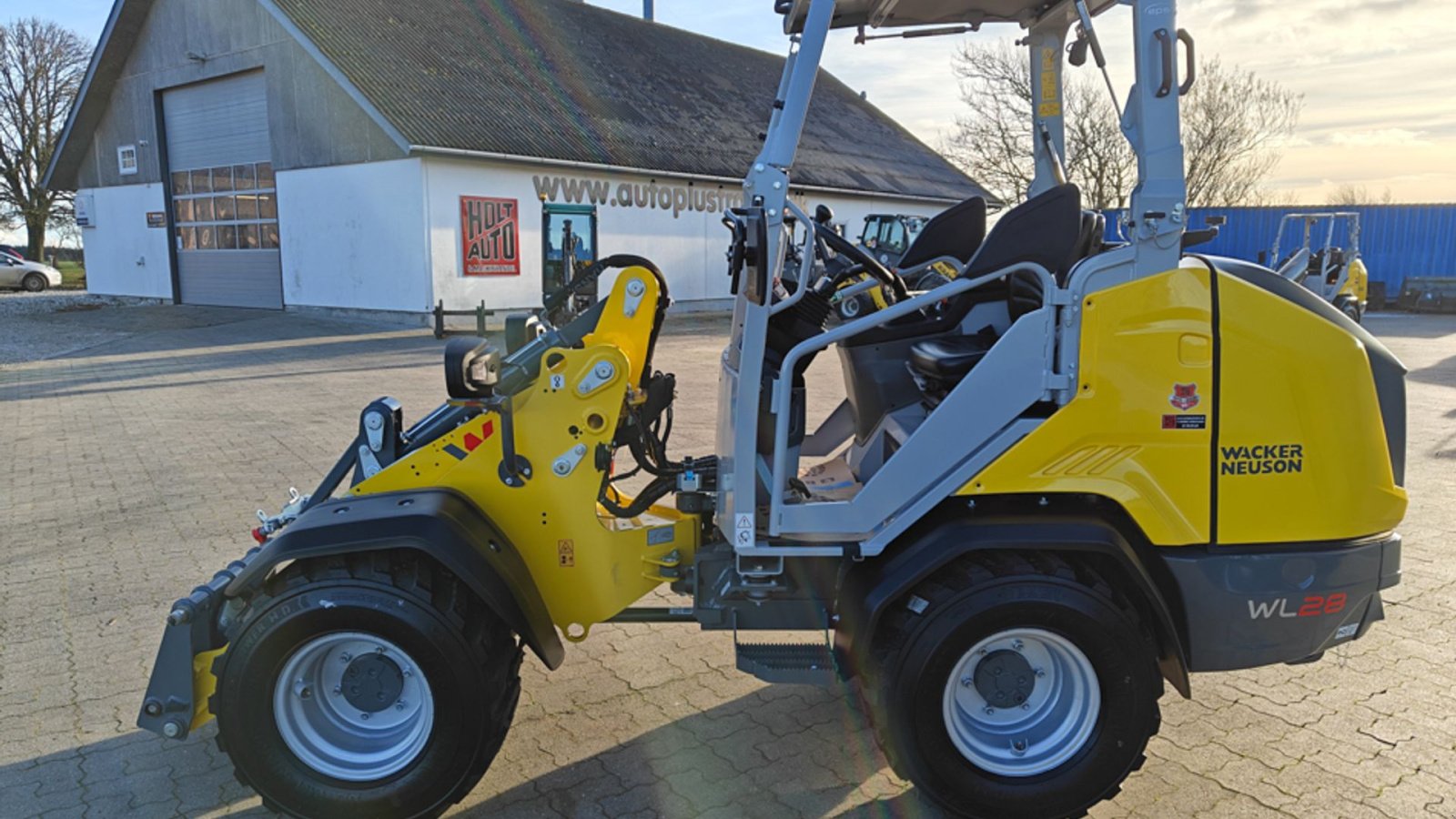 Kompaktlader del tipo Wacker Neuson WL28, Gebrauchtmaschine en Vrå (Imagen 7)