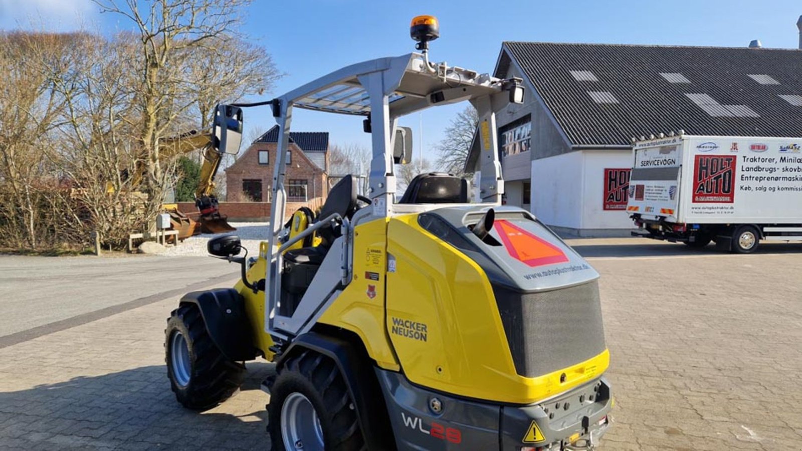 Kompaktlader van het type Wacker Neuson WL28, Gebrauchtmaschine in Vrå (Foto 4)