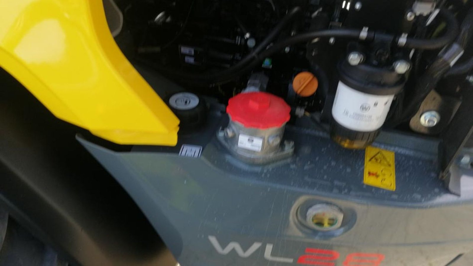Kompaktlader a típus Wacker Neuson WL28, Gebrauchtmaschine ekkor: Vrå (Kép 13)