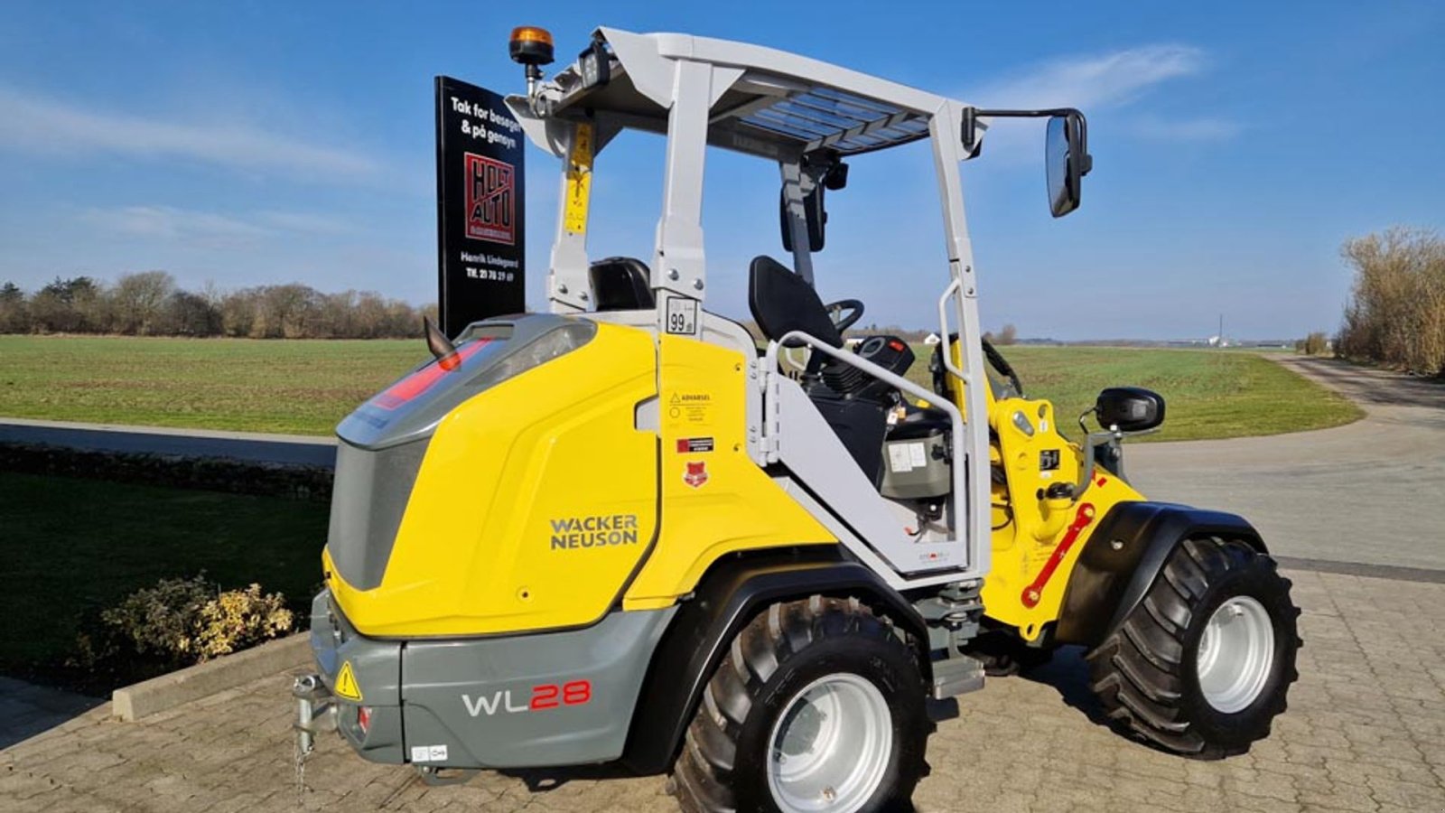 Kompaktlader a típus Wacker Neuson WL28, Gebrauchtmaschine ekkor: Vrå (Kép 3)
