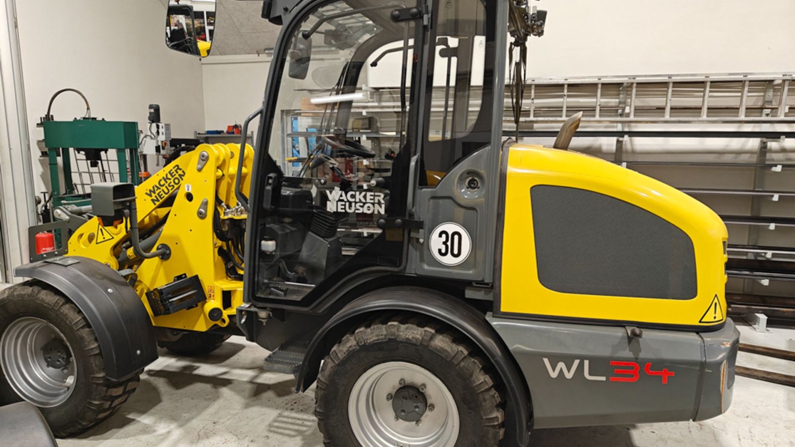 Kompaktlader του τύπου Wacker Neuson WL34, Gebrauchtmaschine σε Vrå (Φωτογραφία 1)