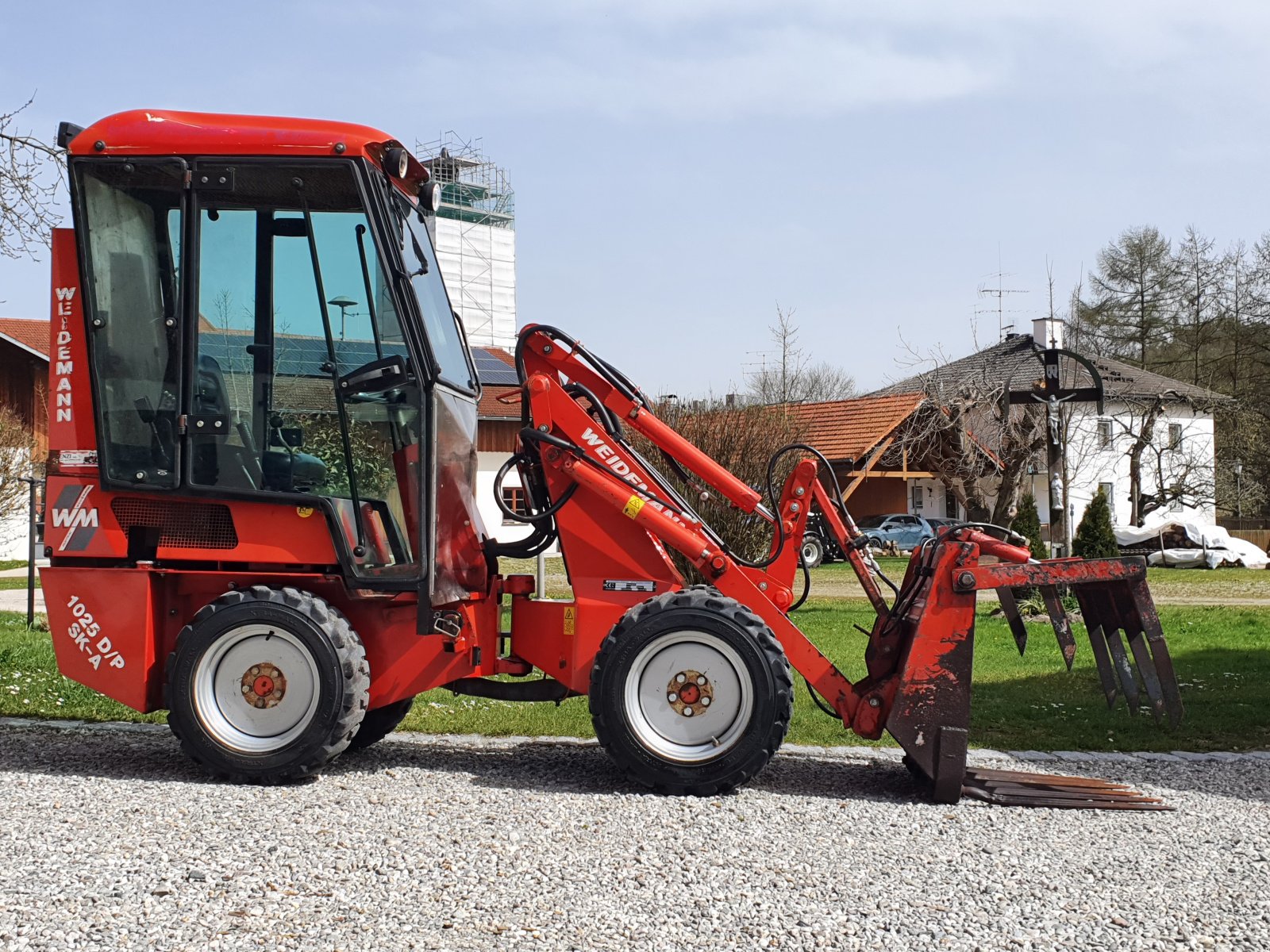 Kompaktlader des Typs Weidemann  1025 D/P, Gebrauchtmaschine in Oberornau (Bild 9)