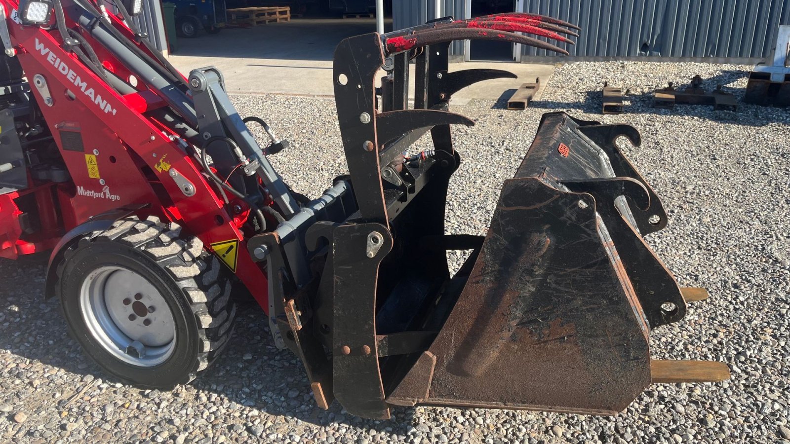 Kompaktlader tipa Weidemann  1140 PLUS 525 timer, Gebrauchtmaschine u Løgstør (Slika 11)