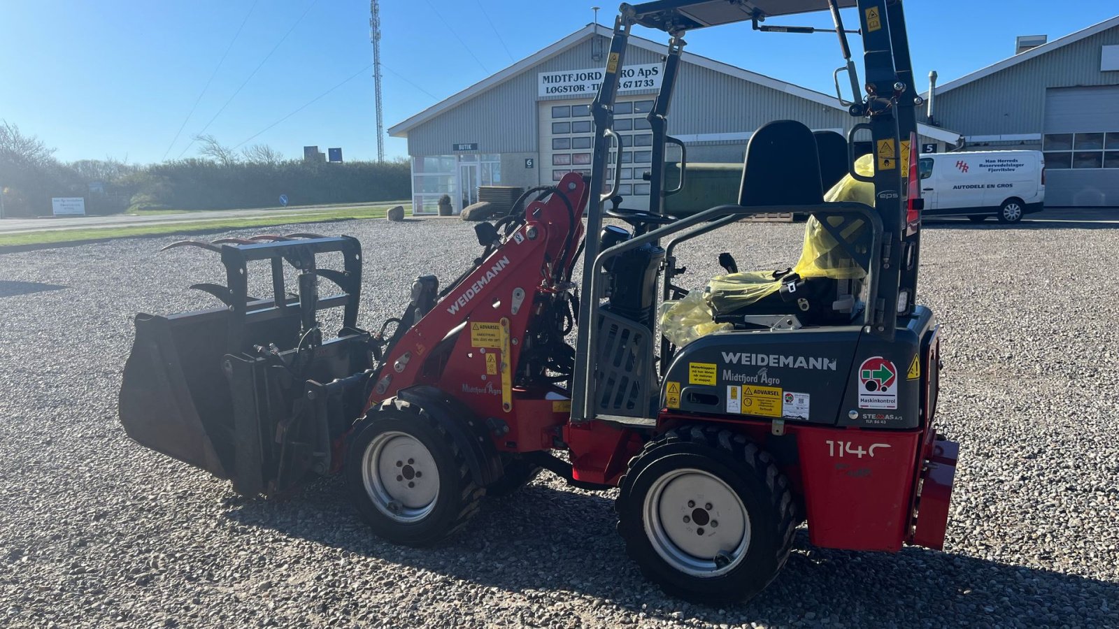 Kompaktlader tipa Weidemann  1140 PLUS 525 timer, Gebrauchtmaschine u Løgstør (Slika 7)
