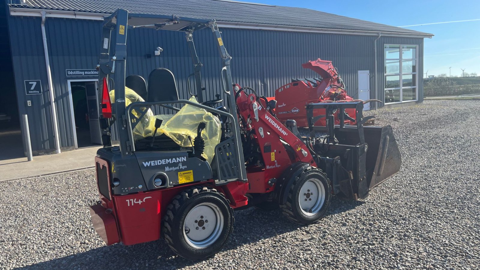 Kompaktlader tipa Weidemann  1140 PLUS 525 timer, Gebrauchtmaschine u Løgstør (Slika 3)