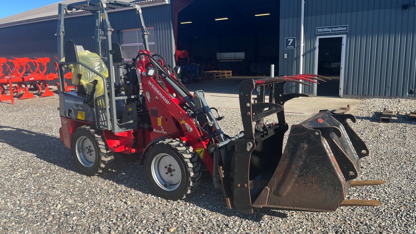 Kompaktlader tipa Weidemann  1140 PLUS 525 timer, Gebrauchtmaschine u Løgstør (Slika 1)