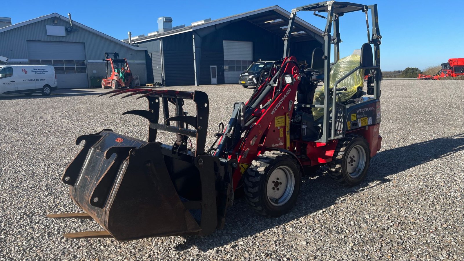 Kompaktlader tipa Weidemann  1140 PLUS 525 timer, Gebrauchtmaschine u Løgstør (Slika 4)