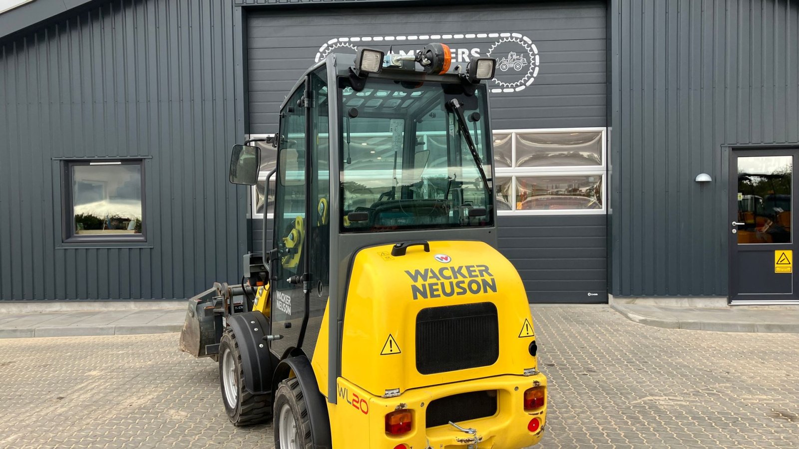 Kompaktlader del tipo Weidemann  1140 PLUS Weidemann 1140plus/wacker WL20 401 timer, Gebrauchtmaschine In Horsens (Immagine 3)