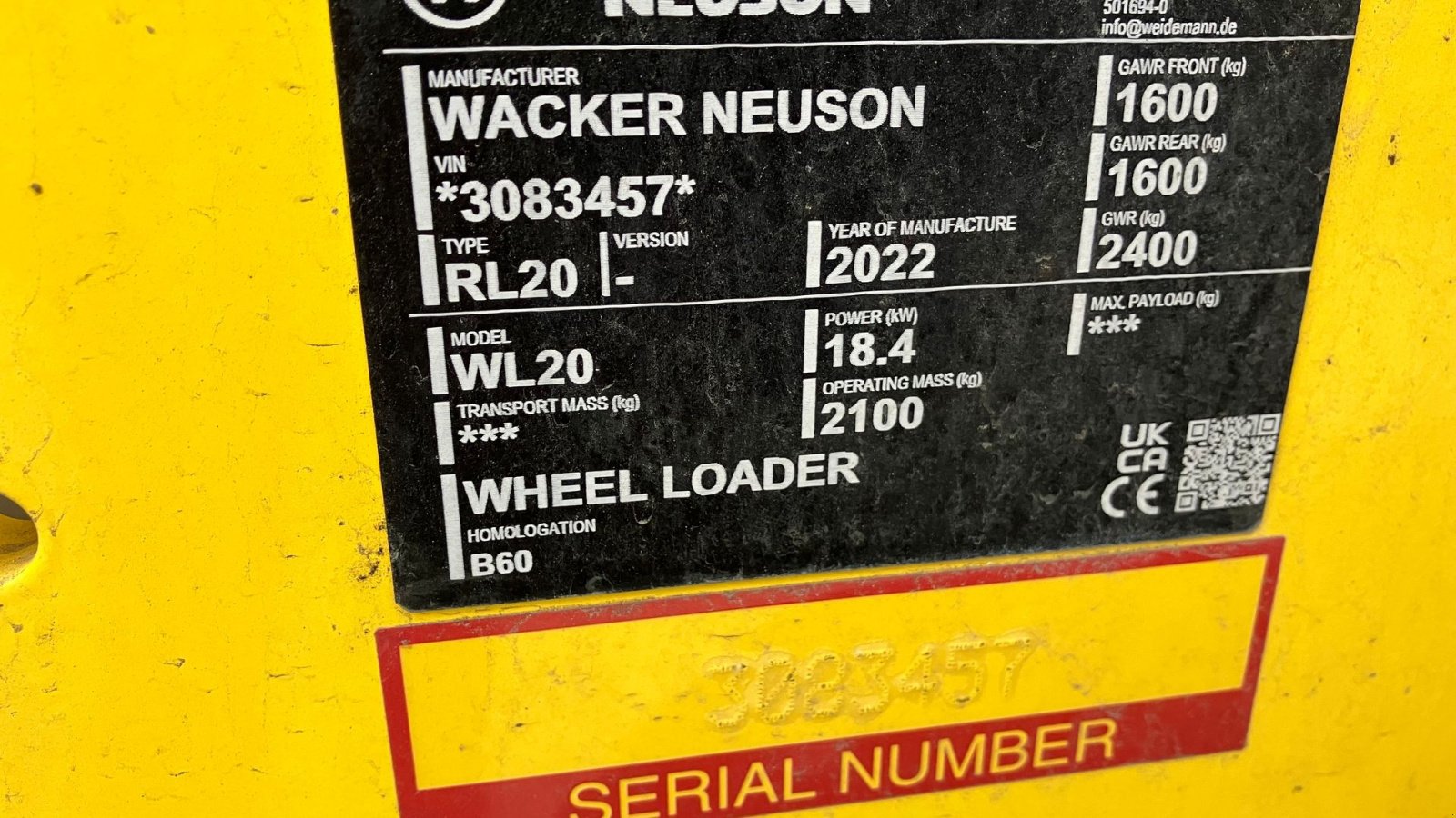Kompaktlader del tipo Weidemann  1140 PLUS Weidemann 1140plus/wacker WL20 401 timer, Gebrauchtmaschine In Horsens (Immagine 13)