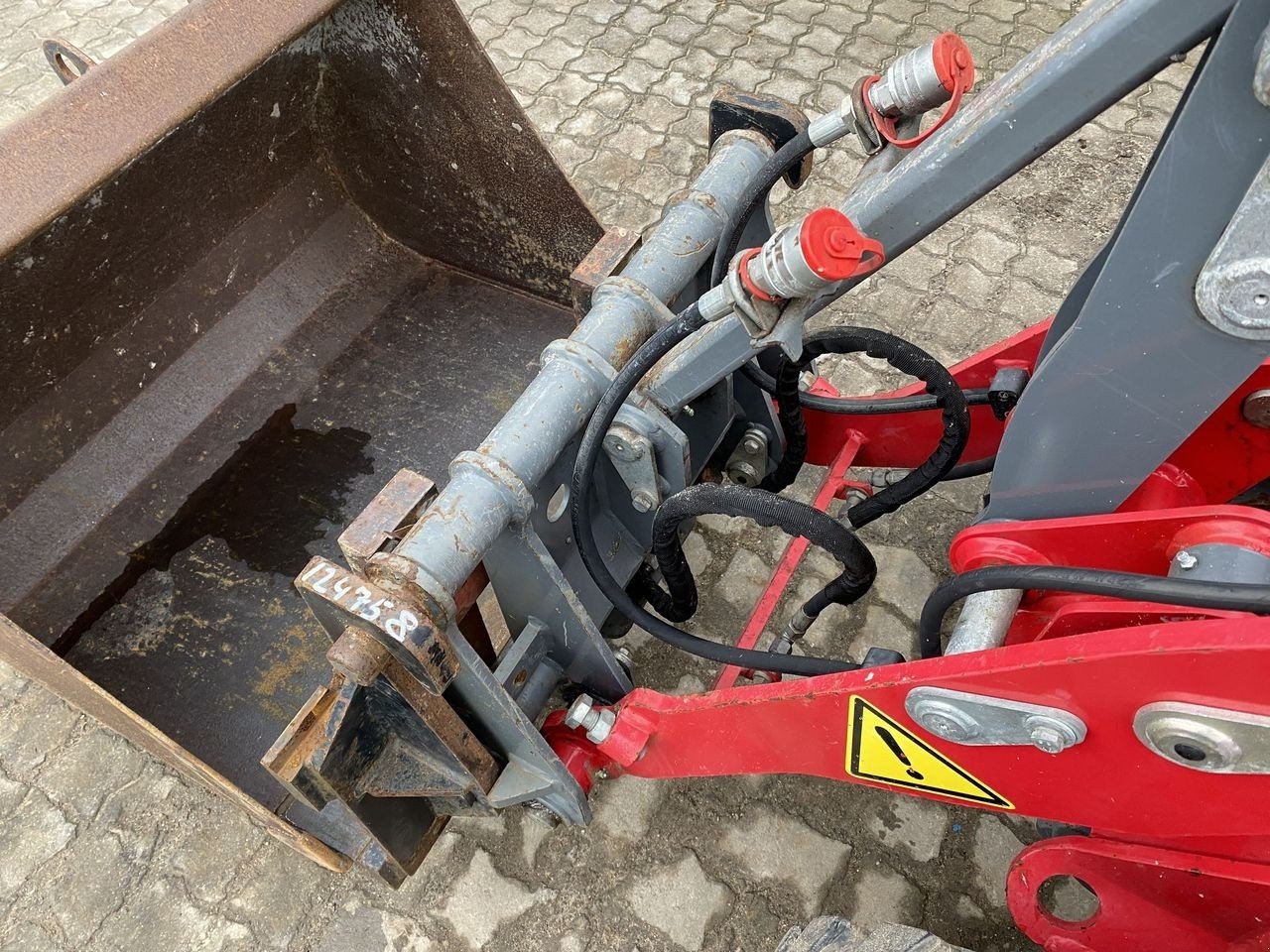 Kompaktlader Türe ait Weidemann  1140, Gebrauchtmaschine içinde Skive (resim 10)