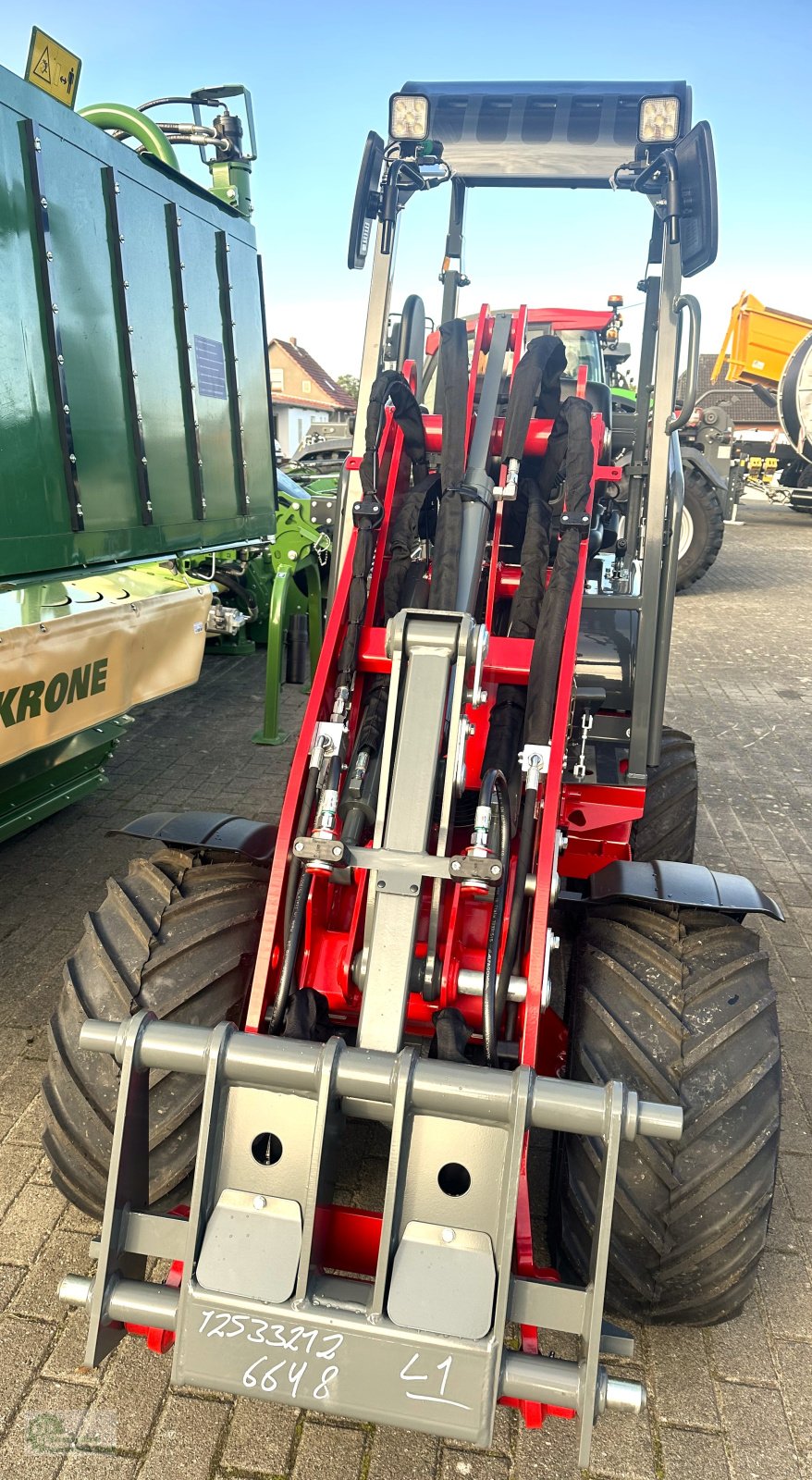 Kompaktlader of the type Weidemann  1140, Neumaschine in Karstädt (Picture 1)