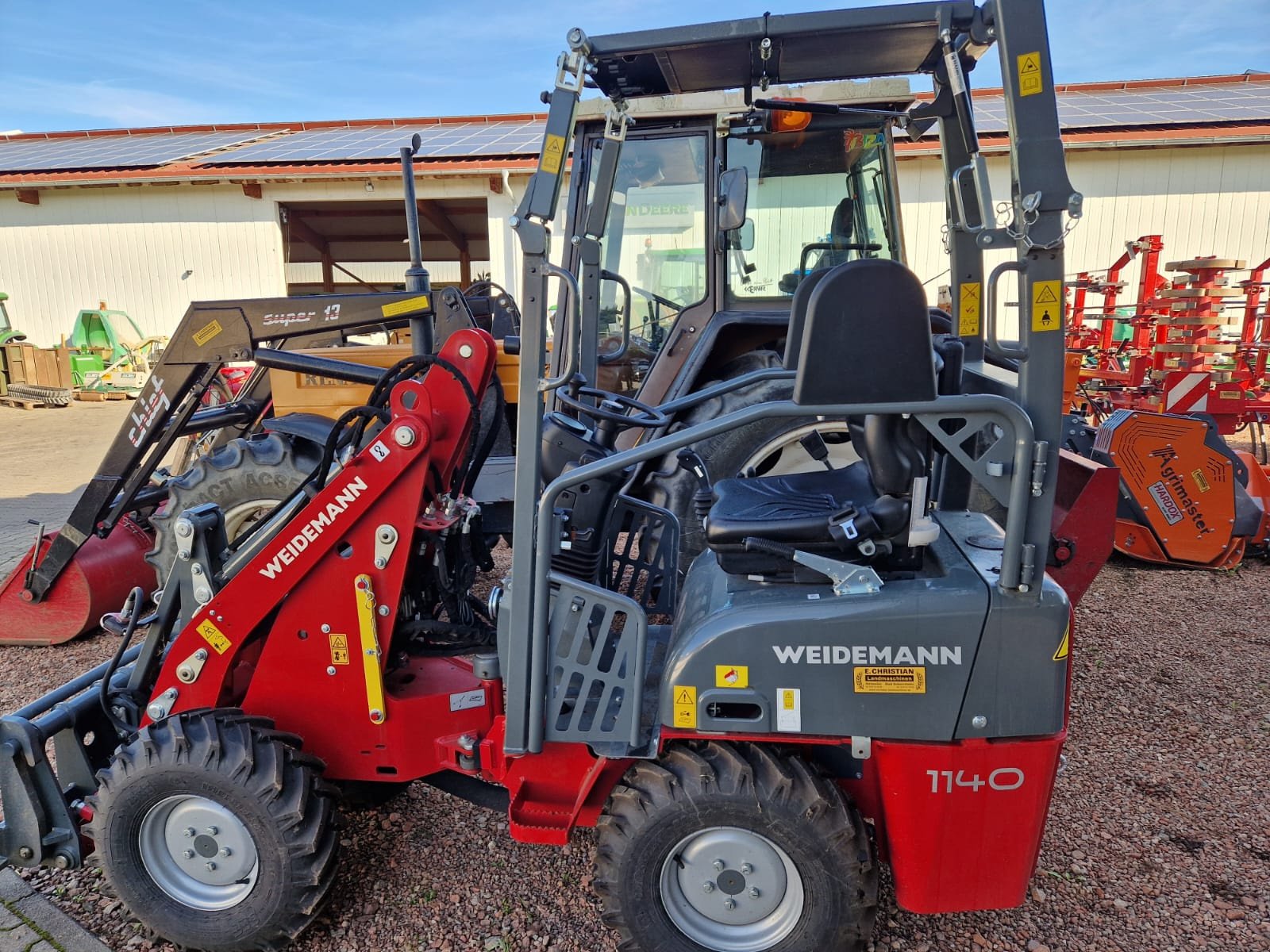 Kompaktlader typu Weidemann  1140, Neumaschine v Bad Sobernheim (Obrázek 1)