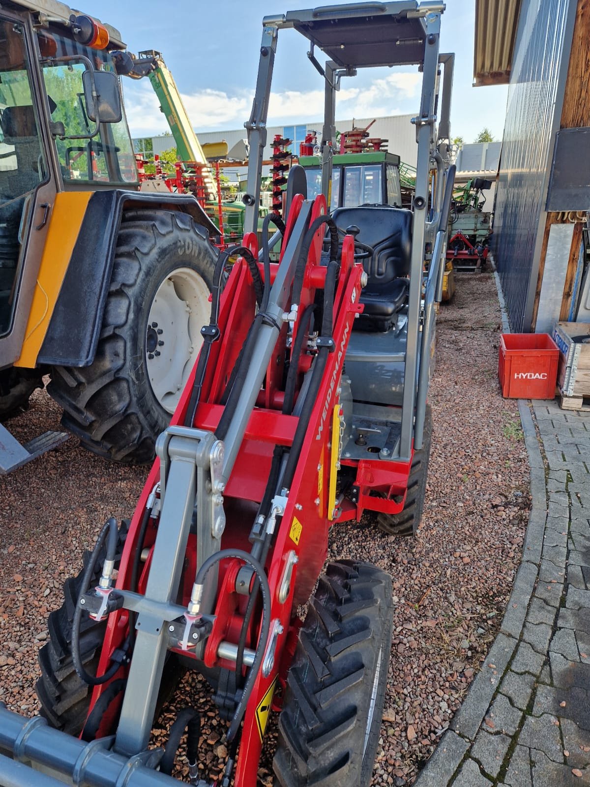 Kompaktlader typu Weidemann  1140, Neumaschine v Bad Sobernheim (Obrázek 2)