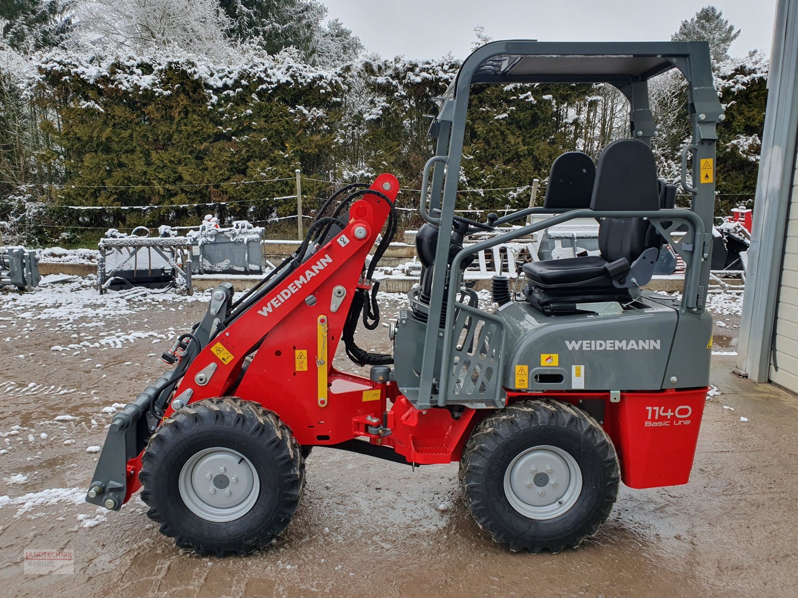 Kompaktlader a típus Weidemann  1140, Neumaschine ekkor: Kirkel-Altstadt (Kép 3)