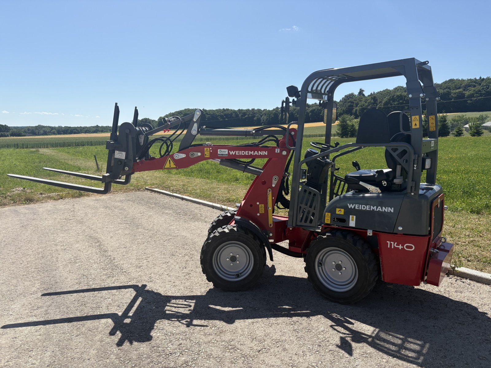 Kompaktlader typu Weidemann  1140, Gebrauchtmaschine v Bollstadt  (Obrázek 1)