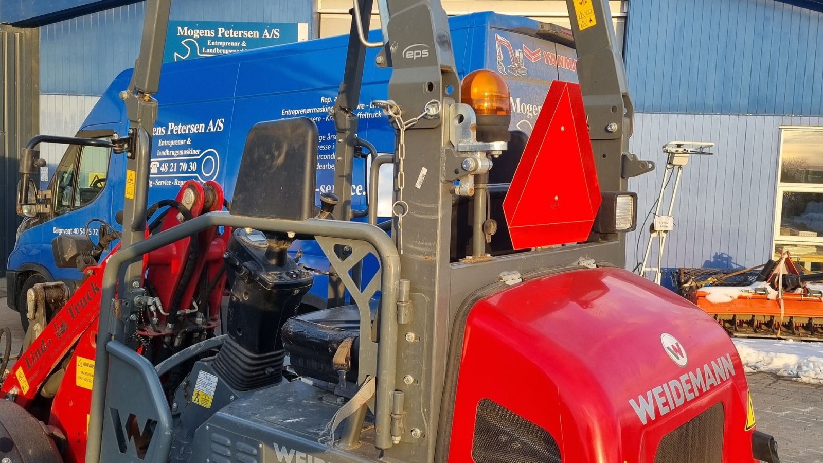 Kompaktlader des Typs Weidemann  1160 e-hoftrac el maskine  1160 E-Hoftrac, Gebrauchtmaschine in Skævinge (Bild 3)