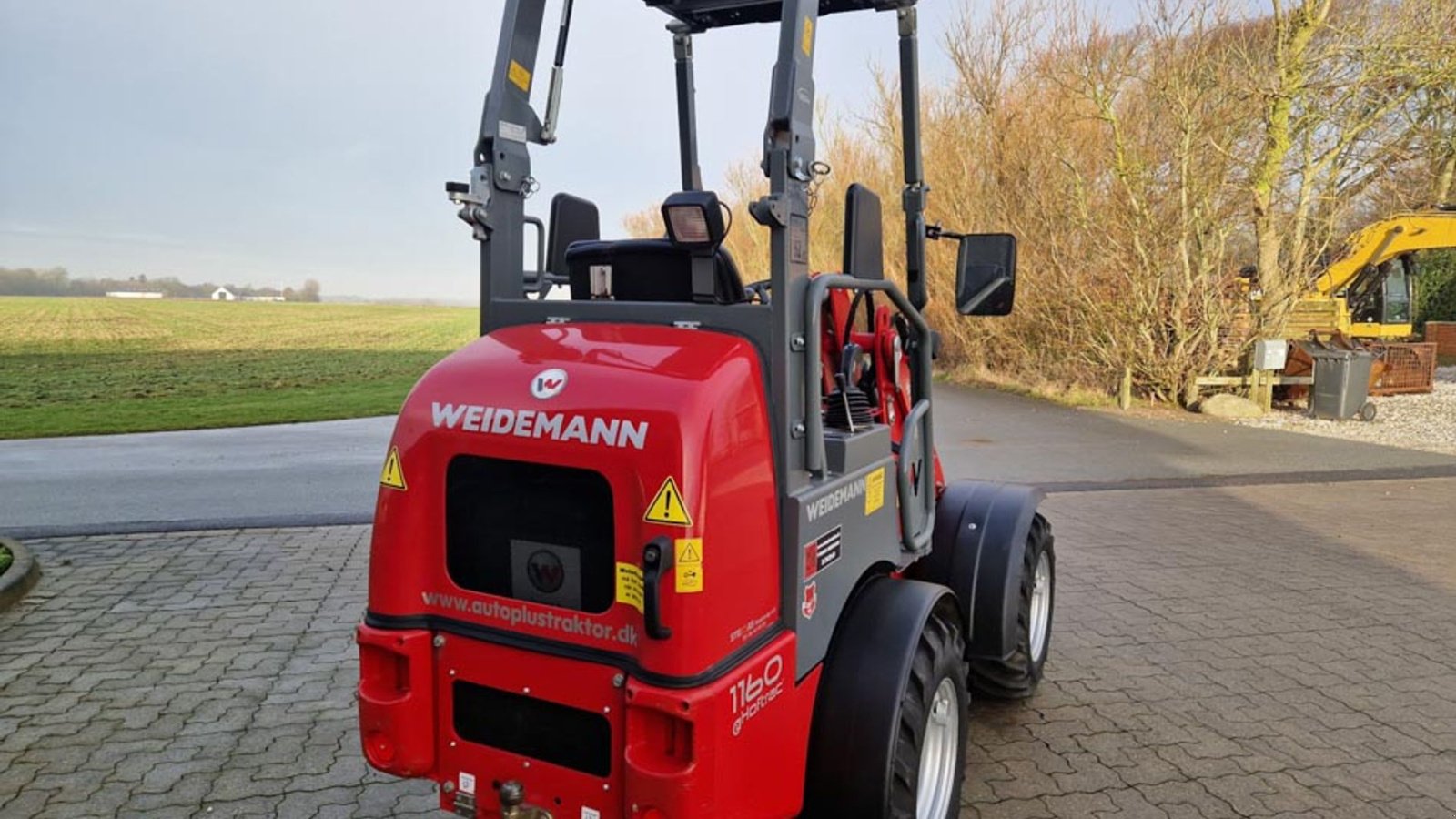 Kompaktlader des Typs Weidemann  1160 E-Hoftrac, Gebrauchtmaschine in Vrå (Bild 4)