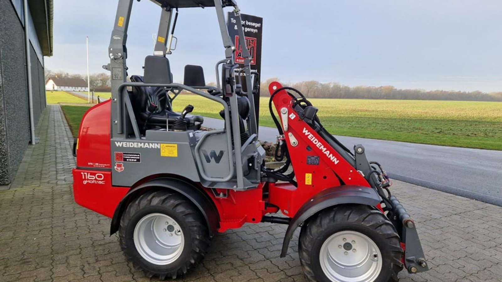 Kompaktlader des Typs Weidemann  1160 E-Hoftrac, Gebrauchtmaschine in Vrå (Bild 2)