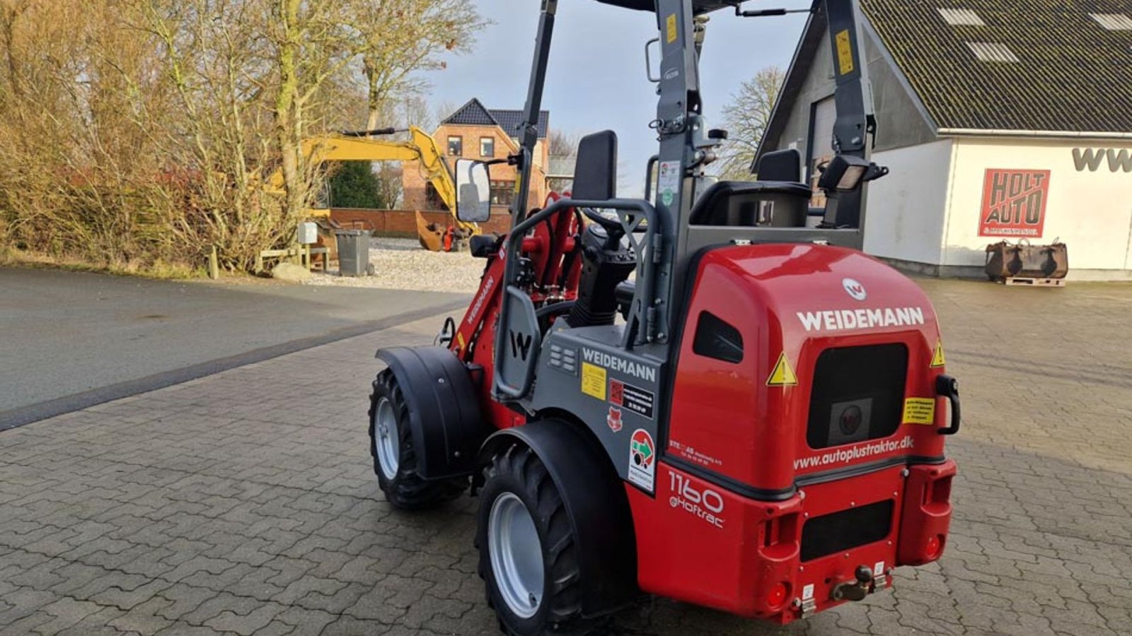 Kompaktlader типа Weidemann  1160 E-Hoftrac, Gebrauchtmaschine в Vrå (Фотография 7)