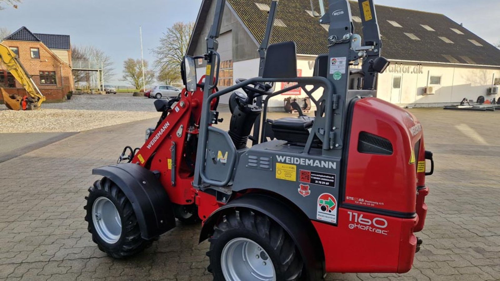Kompaktlader tipa Weidemann  1160 E-Hoftrac, Gebrauchtmaschine u Vrå (Slika 8)