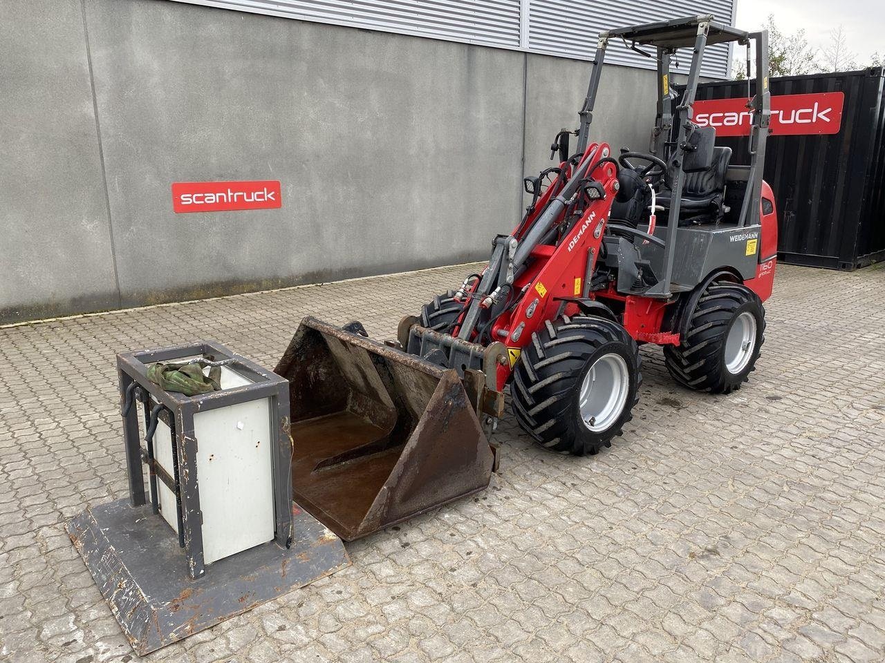 Kompaktlader des Typs Weidemann  1160 EHOFTRAC, Gebrauchtmaschine in Skive (Bild 1)