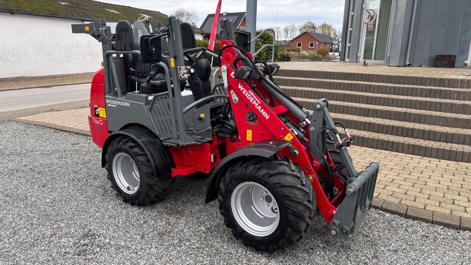 Kompaktlader of the type Weidemann  1160 PLUS Klar til levering., Gebrauchtmaschine in Gram (Picture 10)