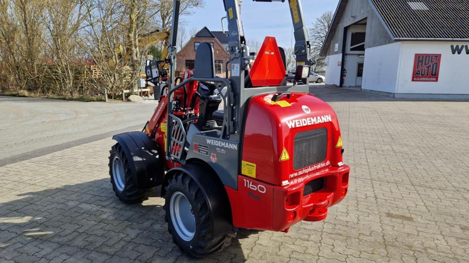 Kompaktlader van het type Weidemann  1160 Plus med EPS klaptag, Gebrauchtmaschine in Vrå (Foto 5)