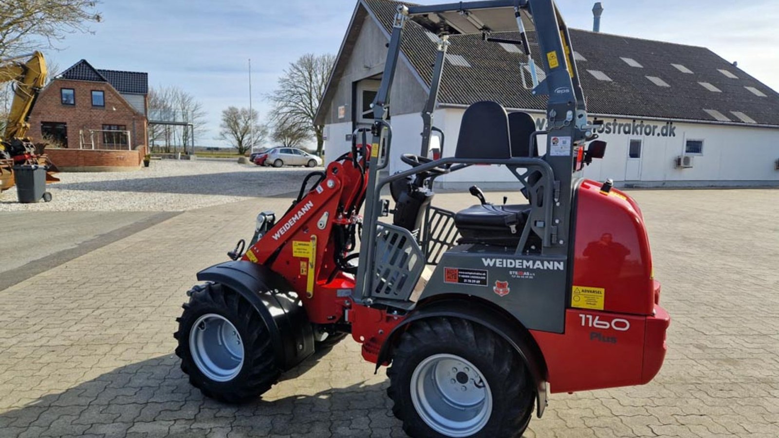 Kompaktlader typu Weidemann  1160 Plus med EPS klaptag, Gebrauchtmaschine w Vrå (Zdjęcie 7)