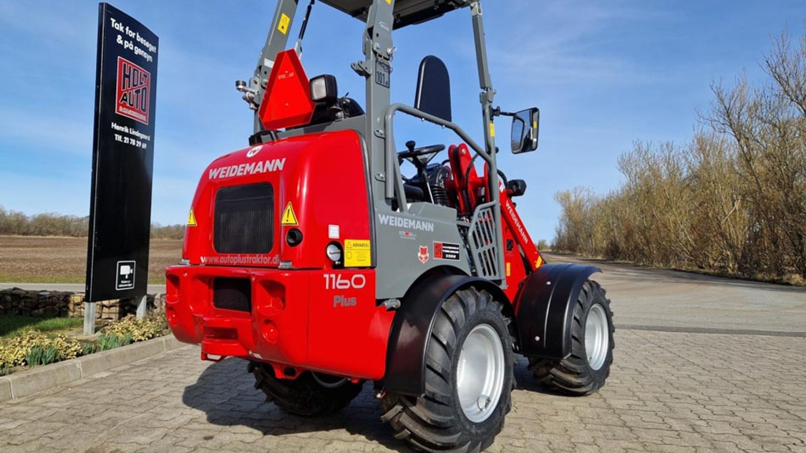 Kompaktlader of the type Weidemann  1160 Plus med EPS klaptag, Gebrauchtmaschine in Vrå (Picture 3)