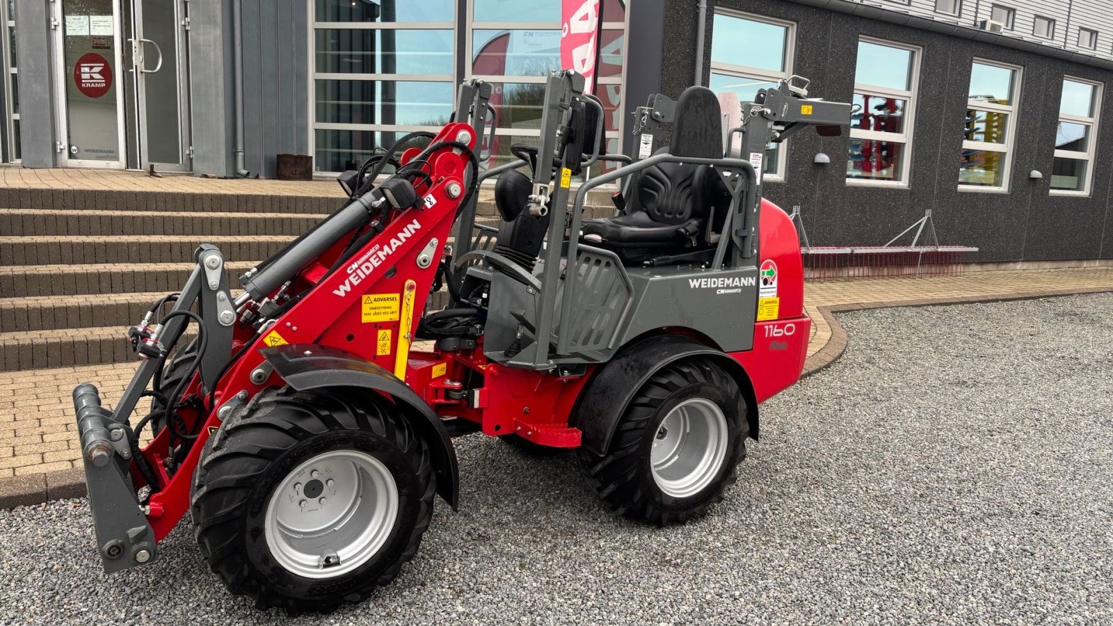 Kompaktlader от тип Weidemann  1160 PLUS På vej ind, Gebrauchtmaschine в Gram (Снимка 1)