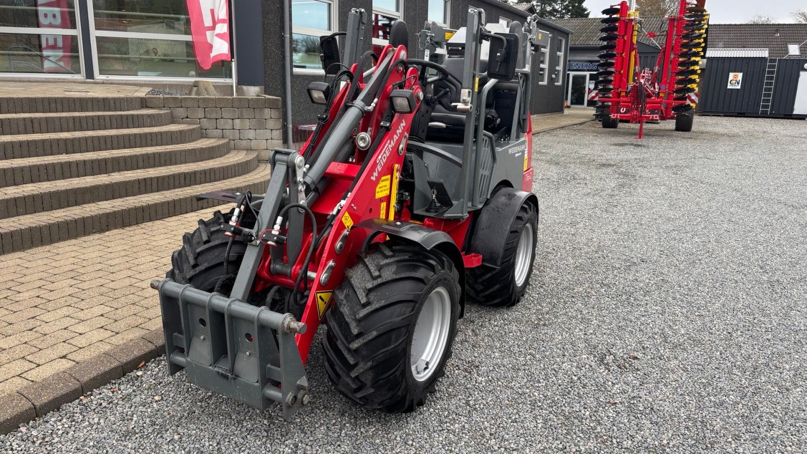 Kompaktlader от тип Weidemann  1160 PLUS På vej ind, Gebrauchtmaschine в Gram (Снимка 2)