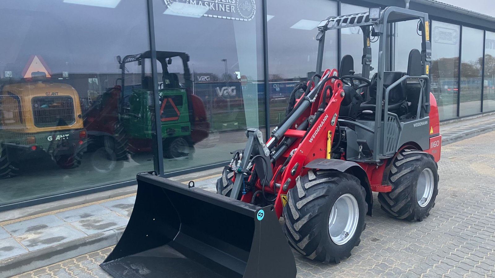 Kompaktlader типа Weidemann  1160 PLUS Weidemann 1160 Plus, Gebrauchtmaschine в Horsens (Фотография 5)