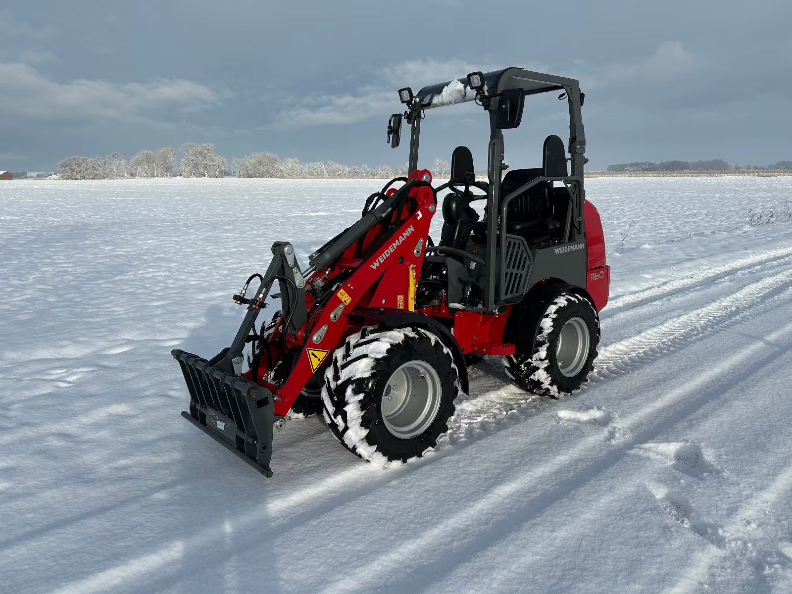 Kompaktlader типа Weidemann  1160, Neumaschine в Dornum - Nesse (Фотография 1)