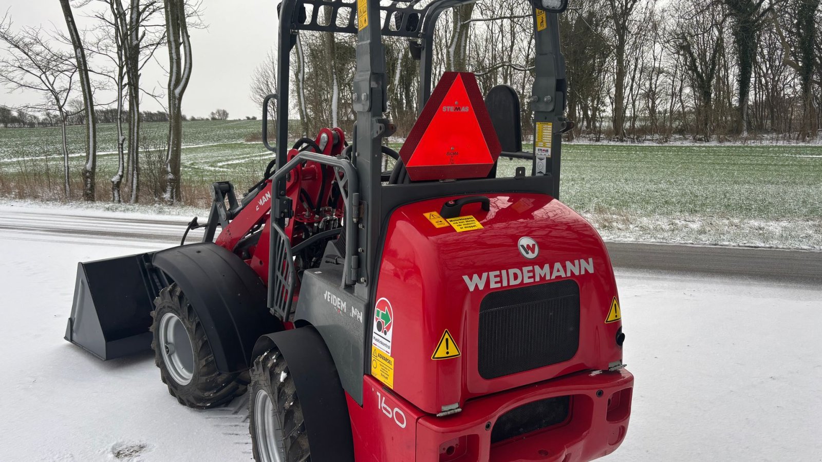 Kompaktlader des Typs Weidemann  1160, Gebrauchtmaschine in Nykøbing Mors (Bild 2)