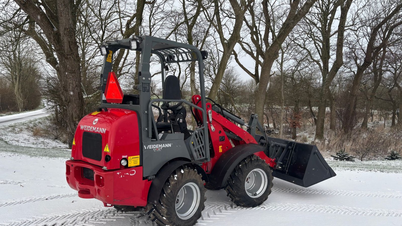 Kompaktlader типа Weidemann  1160, Gebrauchtmaschine в Nykøbing Mors (Фотография 1)