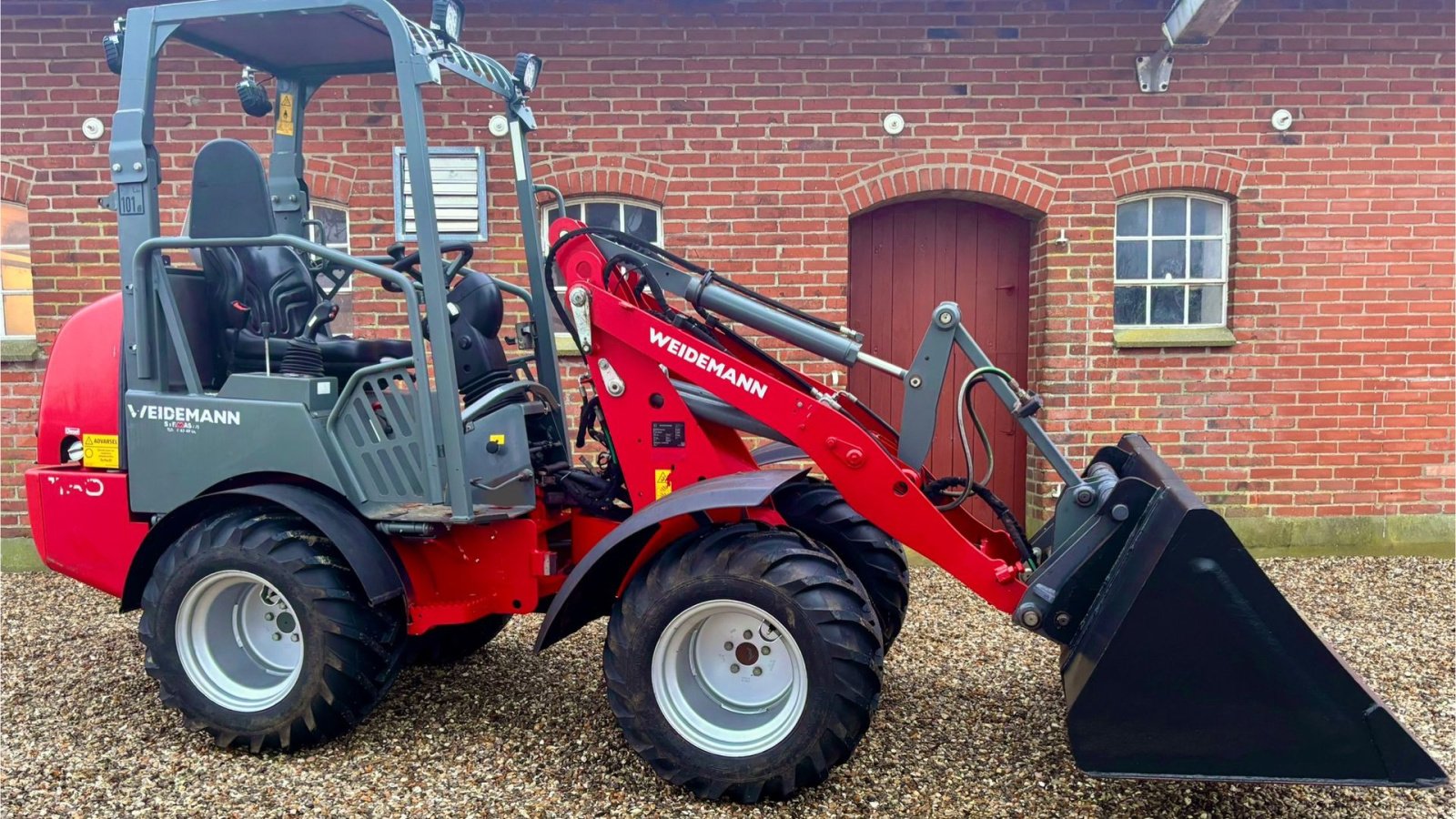 Kompaktlader typu Weidemann  1160, Gebrauchtmaschine w Nykøbing Mors (Zdjęcie 3)