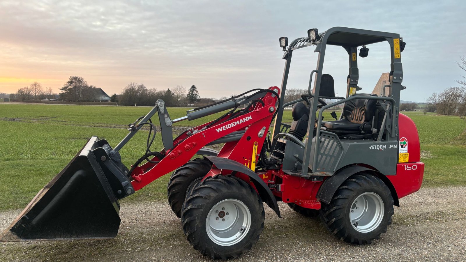 Kompaktlader typu Weidemann  1160, Gebrauchtmaschine w Nykøbing Mors (Zdjęcie 4)