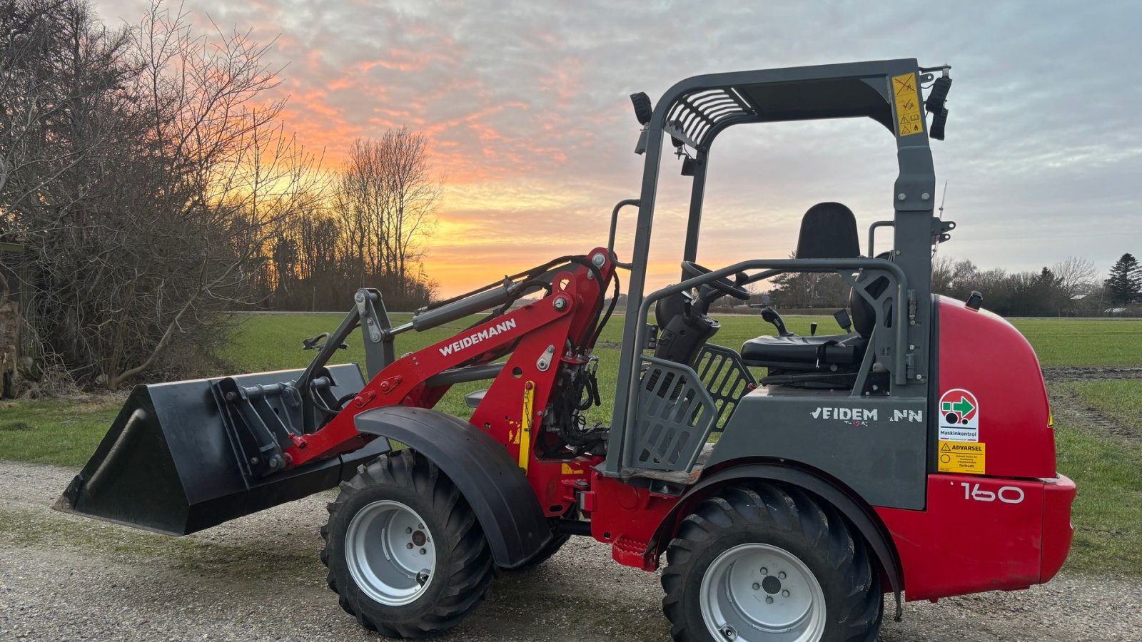 Kompaktlader typu Weidemann  1160, Gebrauchtmaschine w Nykøbing Mors (Zdjęcie 1)