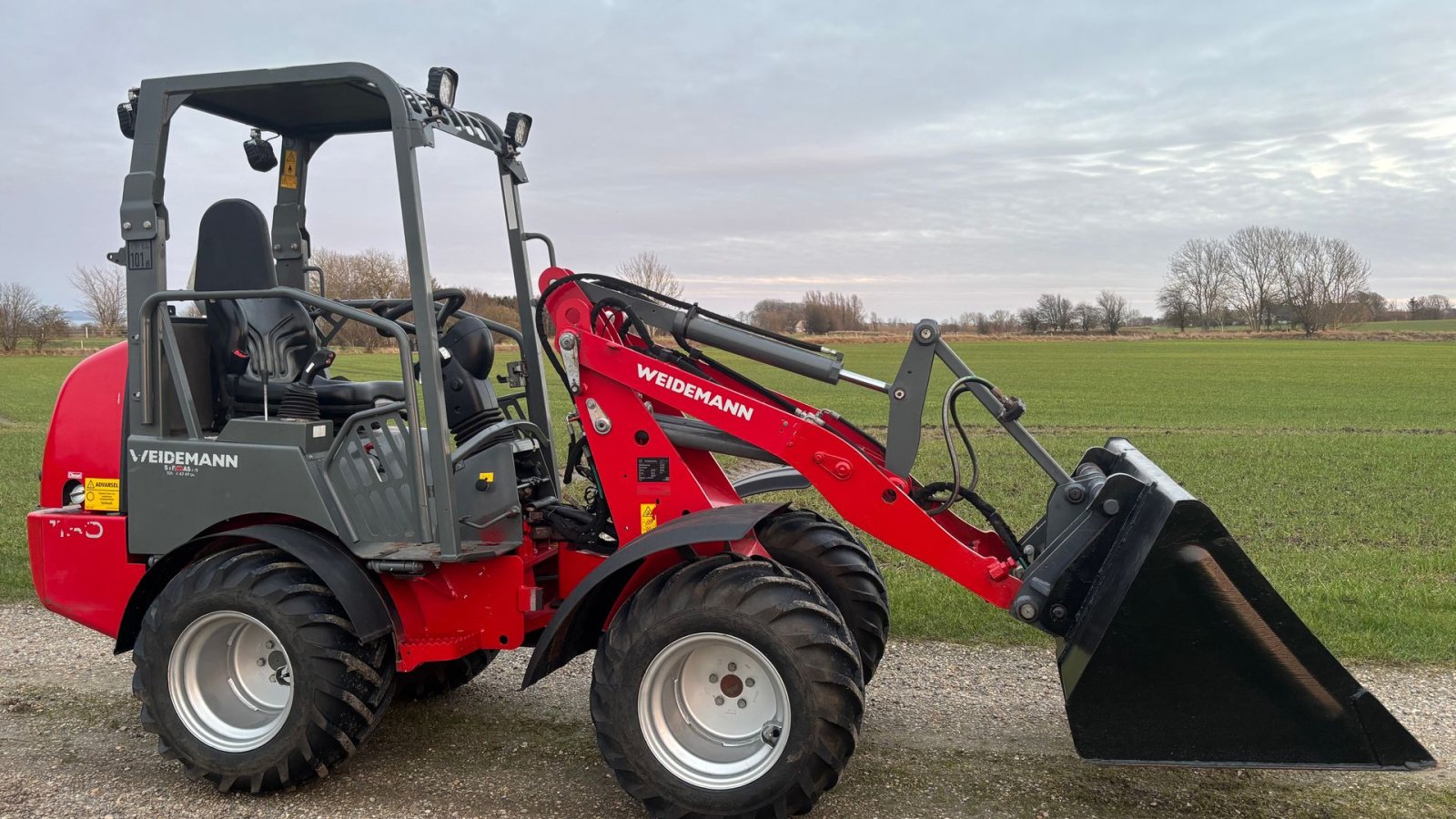 Kompaktlader des Typs Weidemann  1160, Gebrauchtmaschine in Nykøbing Mors (Bild 1)