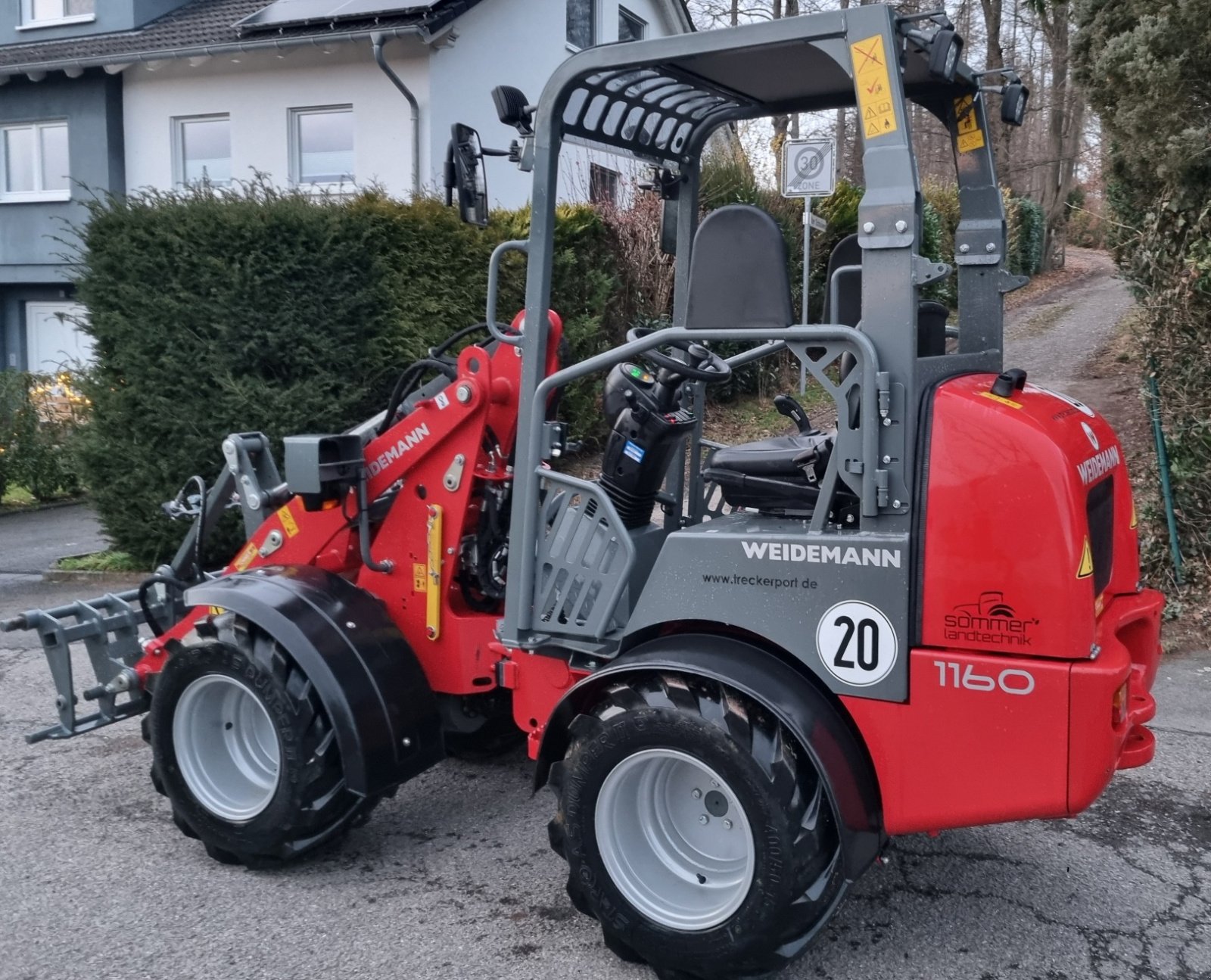 Kompaktlader Türe ait Weidemann  1160, Gebrauchtmaschine içinde Kürten (resim 1)