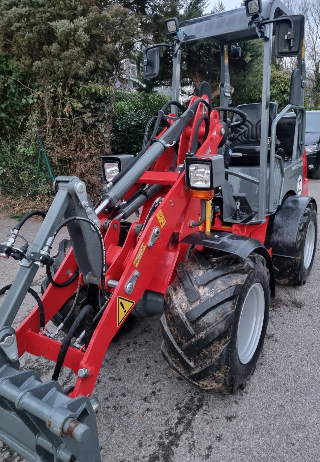 Kompaktlader Türe ait Weidemann  1160, Gebrauchtmaschine içinde Kürten (resim 8)