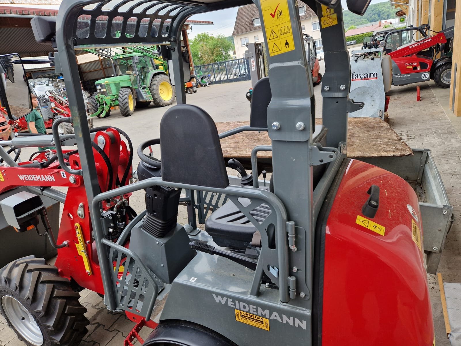 Kompaktlader типа Weidemann  1160, Gebrauchtmaschine в Bad Sobernheim (Фотография 4)