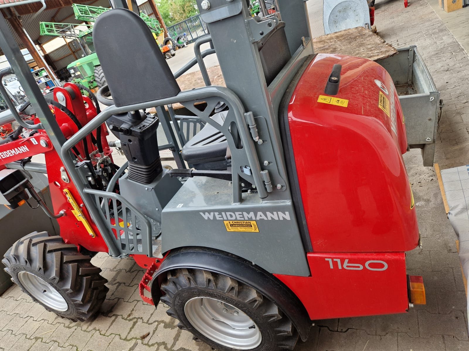 Kompaktlader типа Weidemann  1160, Gebrauchtmaschine в Bad Sobernheim (Фотография 5)