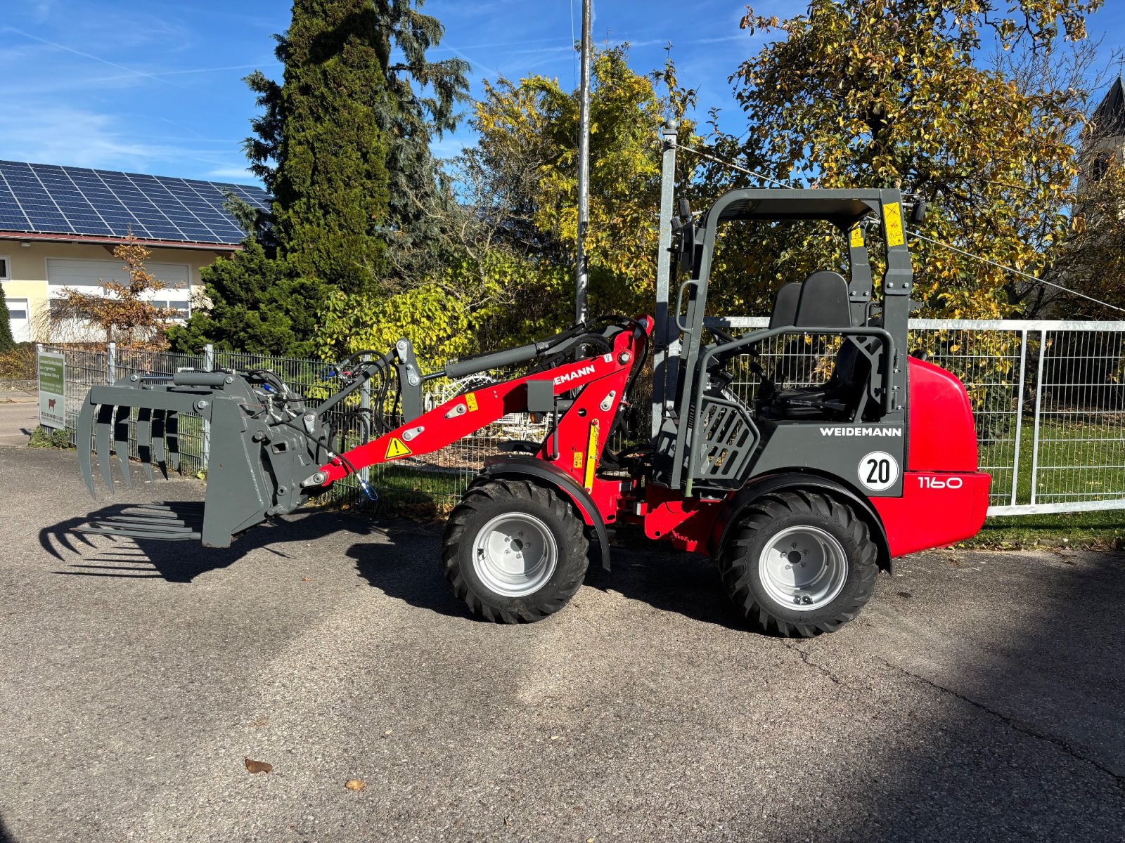 Kompaktlader of the type Weidemann  1160, Gebrauchtmaschine in Tannhausen (Picture 1)