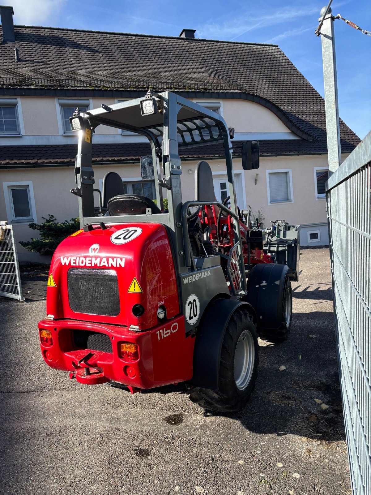 Kompaktlader of the type Weidemann  1160, Gebrauchtmaschine in Tannhausen (Picture 2)